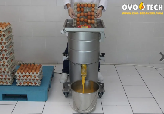 Egg Breaking machine