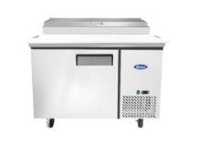 Atosa MPF8201GR — 44″ Refrigerated Pizza Prep. Table