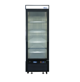 MCF8725GR — Black Cabinet One (1) Glass Door Merchandiser Cooler