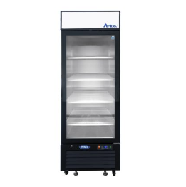 ATosa— Black Cabinet One (1) Glass Door Merchandiser CoolerBlack Cabinet One (1) Glass Door Merchandiser Cooler