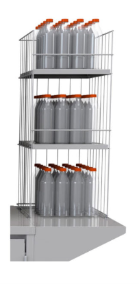 Juice rack for zummo