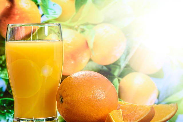 fresh squeezed orange juice