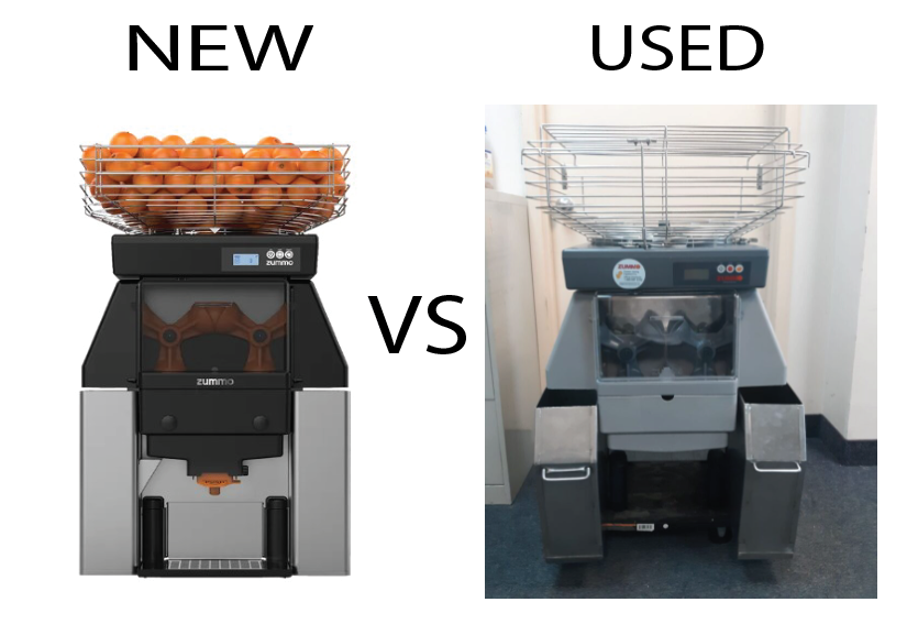 New vs used commercial juicers