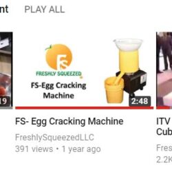 Check out demonstrations of our machines on YouTube