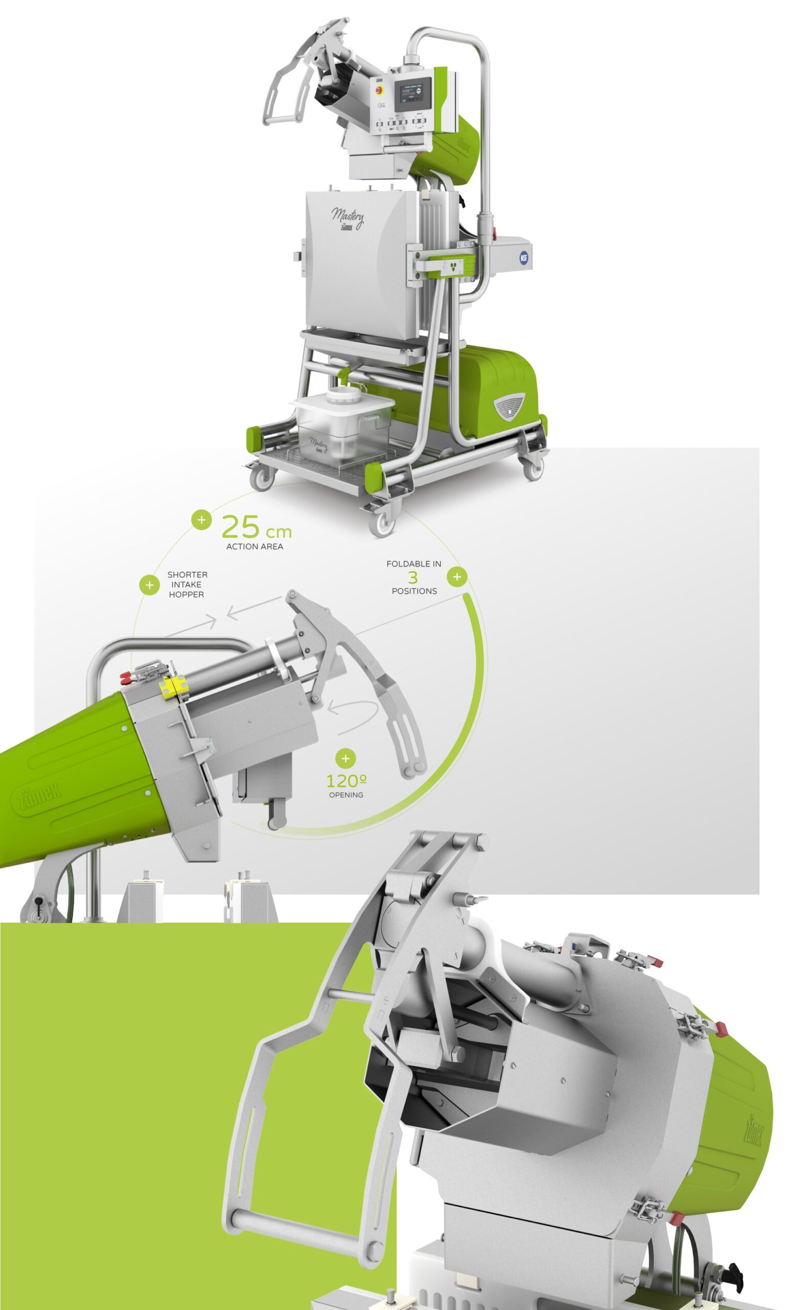 Zumex cold pressed juice machine “Mastery” Zummo and Zumex Juicers