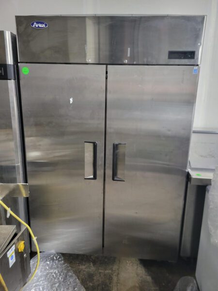 Atosa MBF8005GR 44.5 Cu.ft Double Door Top Mount Reach-In Refrigerator Used